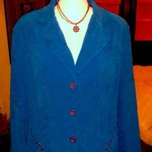 Beautiful faux suede jacket